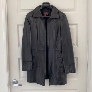 Danier leather coat